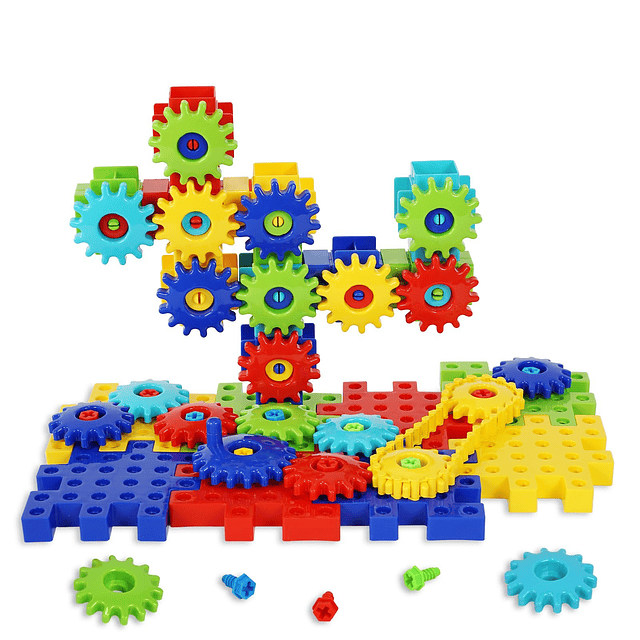 Gears Toys para niños, juguetes educativos de construcción S