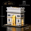 Architecture Arc De Triomphe Juego de construcción, Juegos O