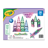 Crayola Glitter Magnetic Tiles, juego de construcción para n