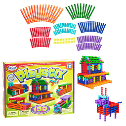 Playstix Juego de bloques de construcción de juguete de cons