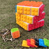 Speed ​​Cube 3x3 con bloques de construcción, Mini Cube 3x3