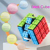 Speed ​​Cube 3x3 con bloques de construcción, Mini Cube 3x3