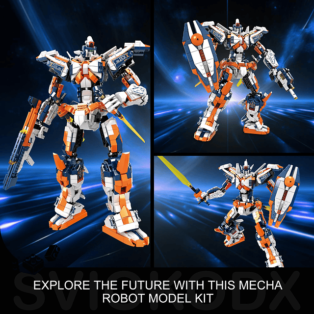 Mecha Building Block Sets, Kits de modelo de robot Liberator