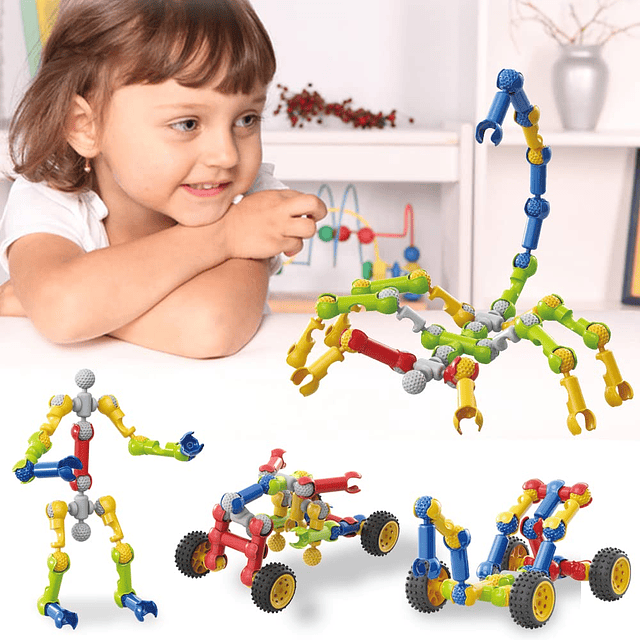 Stem Kids Juguetes de construcción para niños de 6 a 8 años,