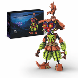 Skull Kid Breath of The Wild Juego de bloques de construcció