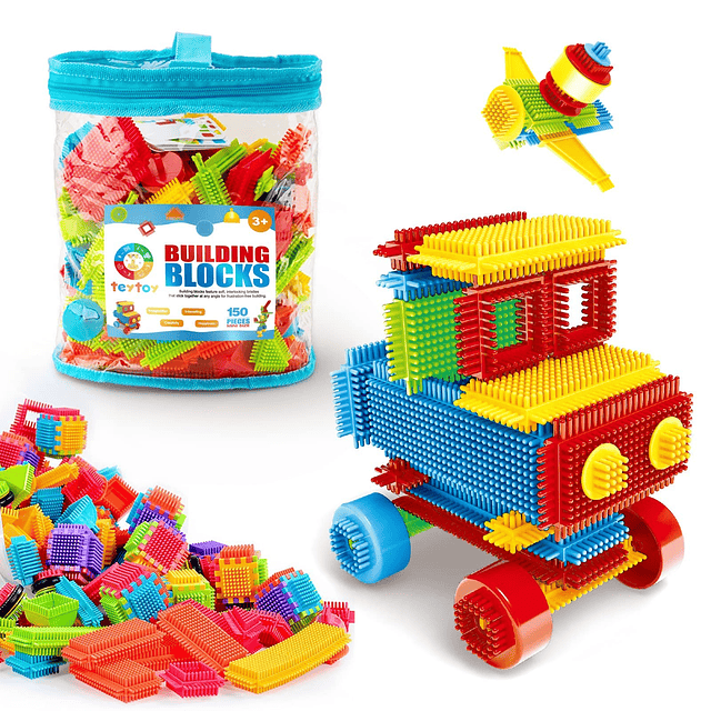 My First Baby Building Toys, 150 piezas con forma de cerdas