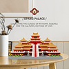 Juego de microbloques de construcción de arquitectura china