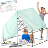 Kids Fort Building Kit Playset 150 piezas Juego de juguetes