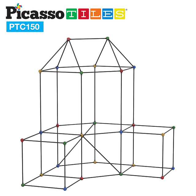 Kids Fort Building Kit Playset 150 piezas Juego de juguetes