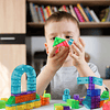 101 cubos magnéticos para niños – Juego de bloques de constr