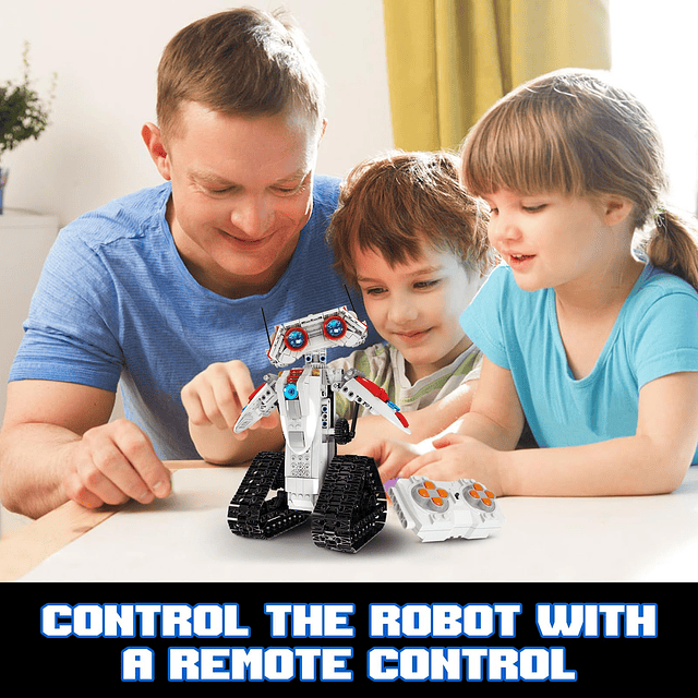 STEM Robot Toys Kit de construcción de automóviles con contr