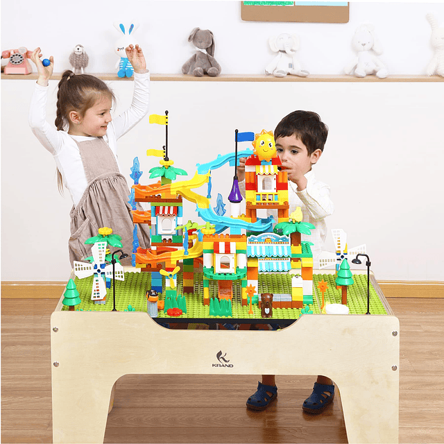 Mesa de juegos de actividades todo en uno para niños con 290