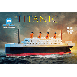 Titanic Juego de bloques de construcción de tamaño mediano,