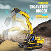 Mold King 13112 RC Excavadora Juego de Construcción para Niñ