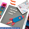 Kit de mosaico Pixel Bricks, 8 colores brillantes, ladrillos