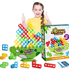 Tetra Tower Game, 64 piezas de juegos de mesa para niños y b