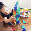 Crayola Bold Magnetic Tiles, juego de construcción para niño