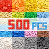 Juego de bloques de 500 piezas, compatible con todas las mar