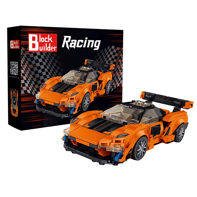 McLaren Senna Racing Car Juego de bloques de construcción (3