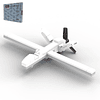 Bloques de construcción MQ-9 Reaper UAV MOC, modo de ladrill