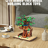 City Series Tree House Building Blocks Juguetes, regalo para