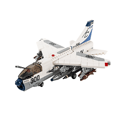 Military A7 CorsairⅡ Attack Aircraft Air Force Juego de bloq