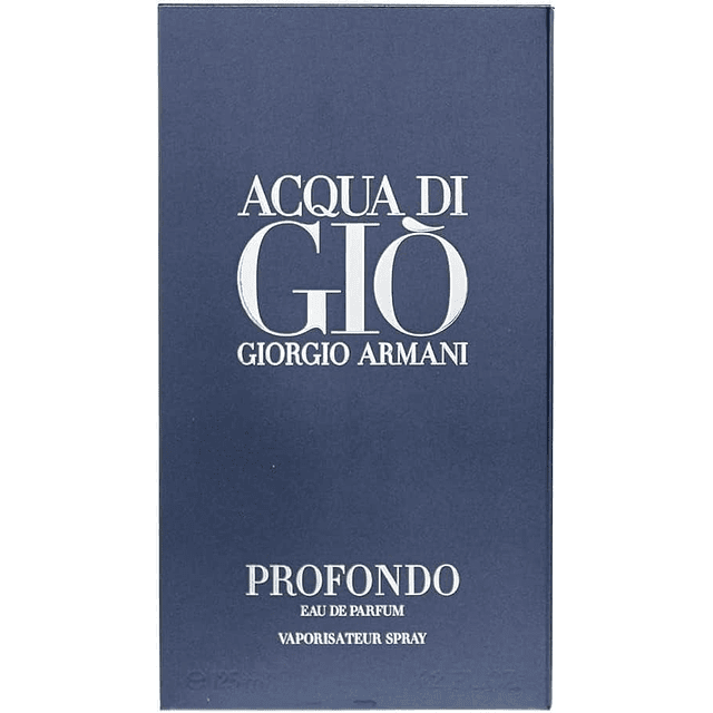 GIORGIO ARMANI Acqua di Gio Profondo para hombre 4.2 oz Eau