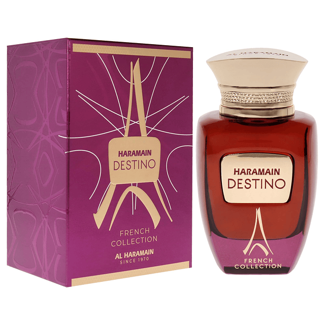 Al Haramain Destino EDP Spray (Colección Francesa) Unisex 3.