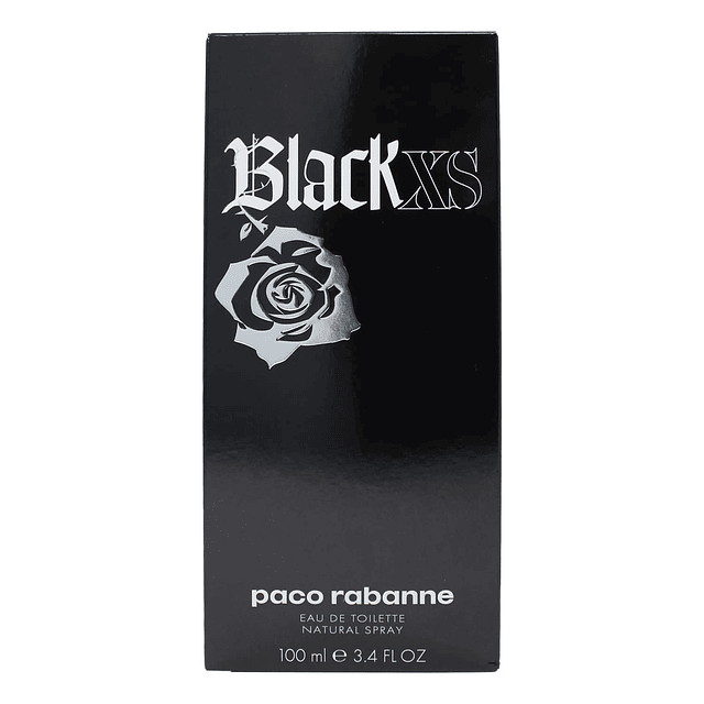 BLACK XS de Paco Rabanne EDT SPRAY 3.4 OZ para HOMBRES