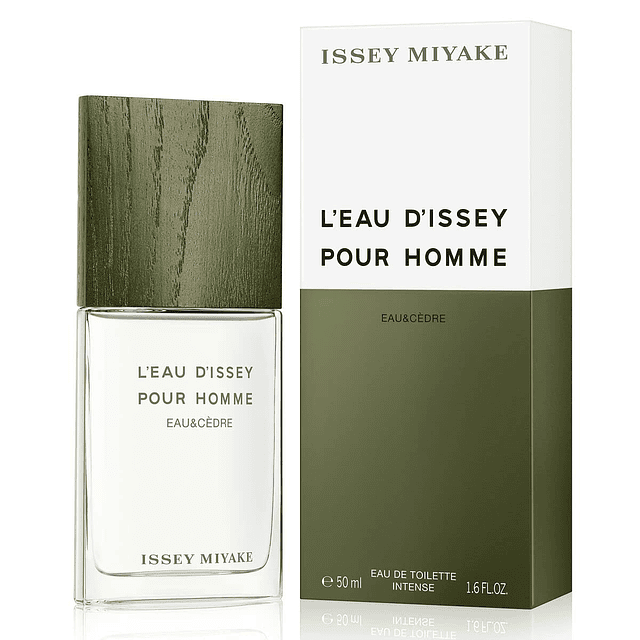 Issey Miyake Leau Dissey Eau y Cedre EDT Spray intenso para