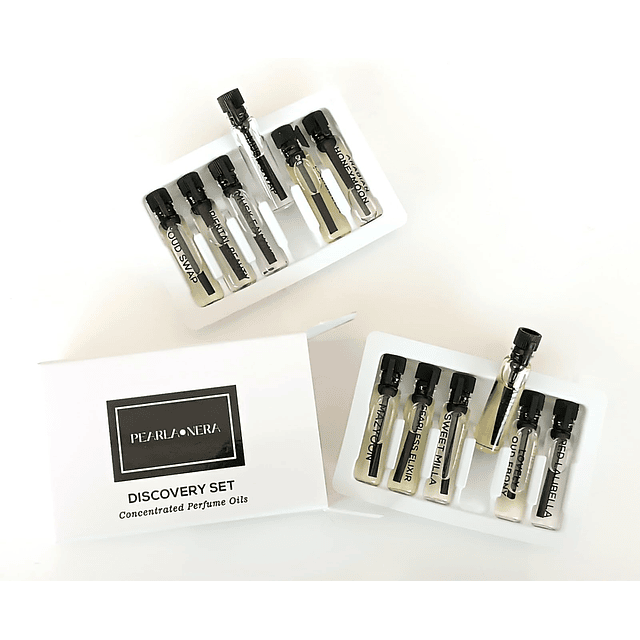 PEARLANERA Kit de 12 muestras de aceite de perfume concentra