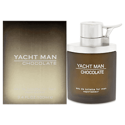 Myrurgia Yacht Man Eau De Toilette Spray para hombres, choco