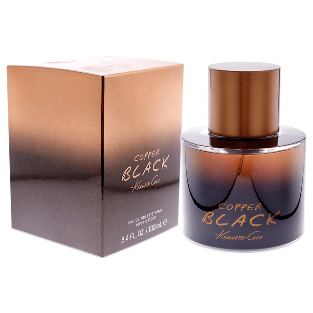 Kenneth Cole Copper Black Eau de Toilette Spray para hombres