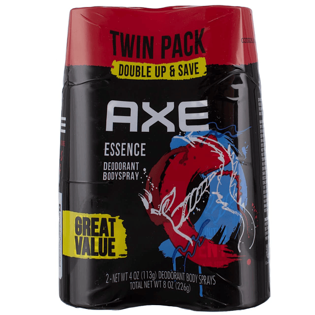 AXE Desodorante en aerosol corporal de doble acción para pro