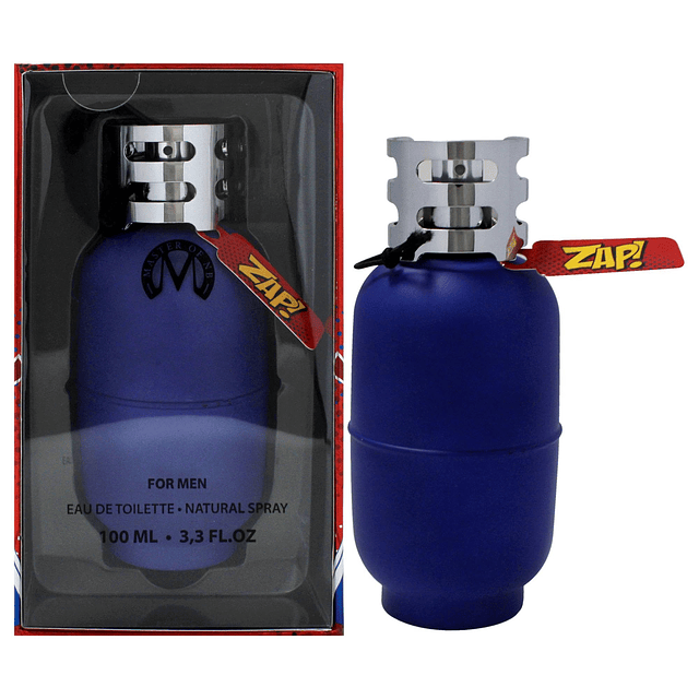 Nueva marca Master ZAP Eau de Toilette para hombre 100 ml