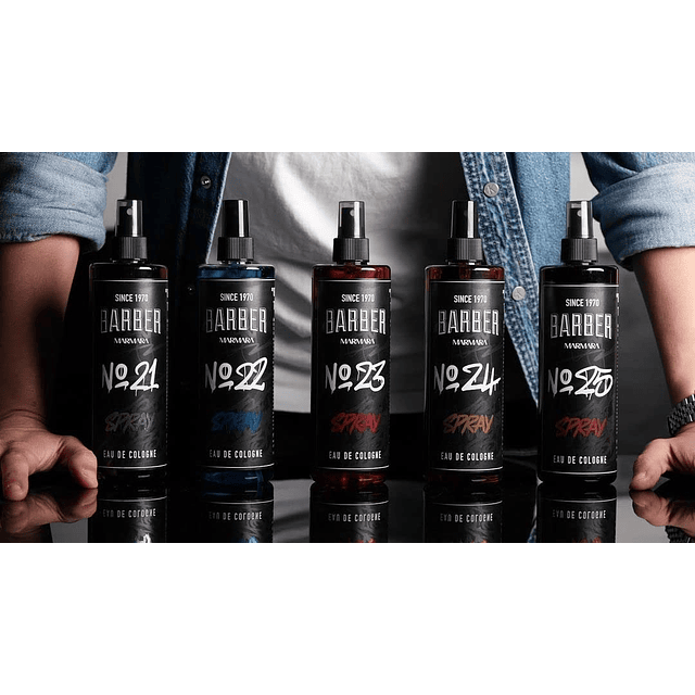 barber marmara Agua de colonia Pump Spray Grafitti para homb