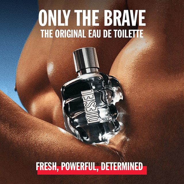 Juego para hombre Diesel Only THE BRAVE, 4,2 oz de eau de to