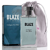 NovoGlow Blaze Eau de Parfum Colonia para hombres con lujosa