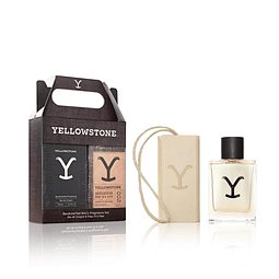 Set de regalo de fragancia y aseo para hombres Yellowstone,