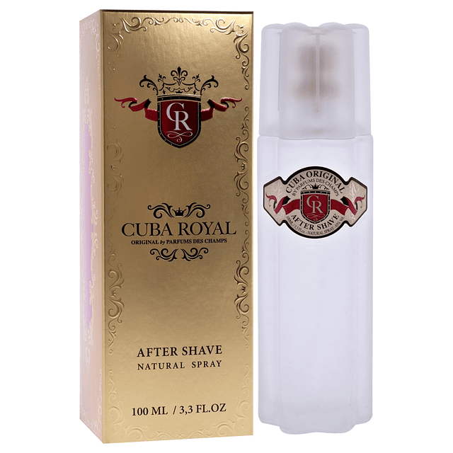 Cuba Royal de Cuba para hombres - 3.3 oz para después del af