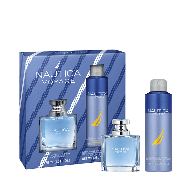 Nautica Voyage Set de regalo de 2 piezas para hombres - Eau