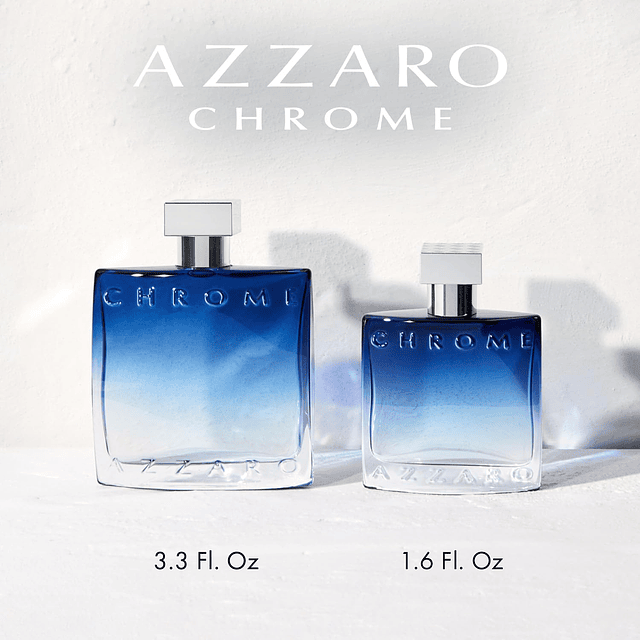 Azzaro Chrome Eau de Parfum - Colonia fresca acuática para h