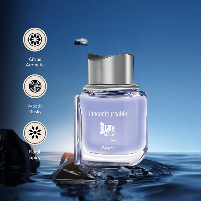 RASASI Blue 2 L'incontournable Eau De Parfum Spray para homb