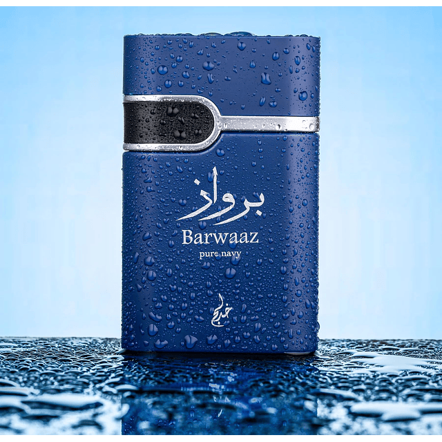 Khadlaj Barwaaz Pure Navy Eau De Parfum Spray para hombres,