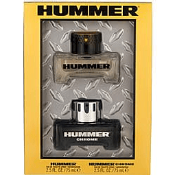 Hummer & Hummer Chrome Set de regalo de 2 piezas para hombre