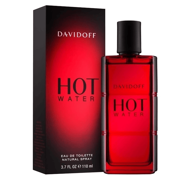 Davidoff Hot Water Eau de Toilette para hombres, 3.7 fl oz.