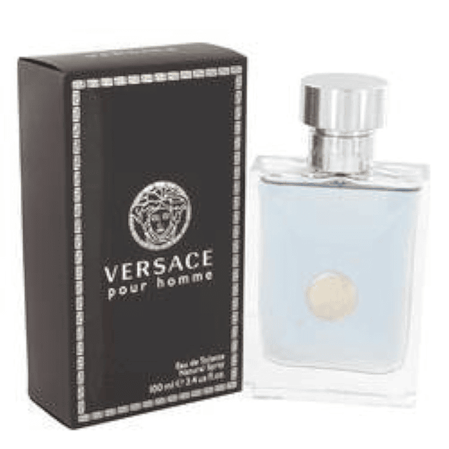 Versace Pour Homme Eau De Toilette Spray Natural 1.0 oz