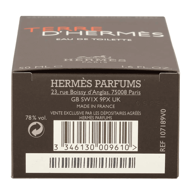 Terre D'hermes/Hermes Edt Spray 1.7 Oz (M) por Hermes