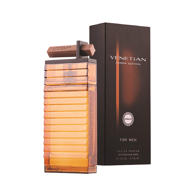 Armaf Venetian Ambre Edition Eau De Parfum Spray para hombre