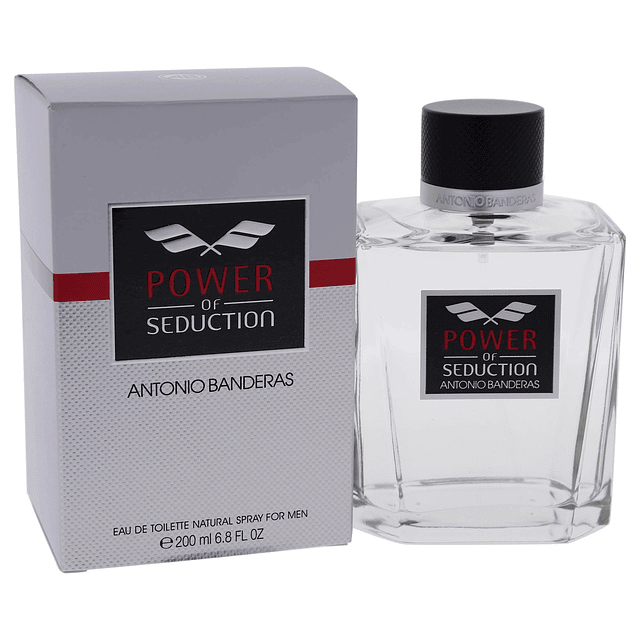 Antonio Banderas Poder de Seducción Hombres EDT Spray 6.8 oz